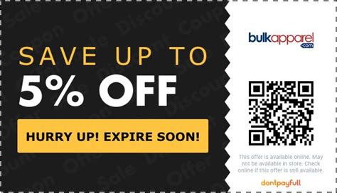 Best Bulk Apparel Coupon Code Deals for Massive Savings