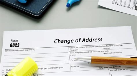 Change Address Health Crad