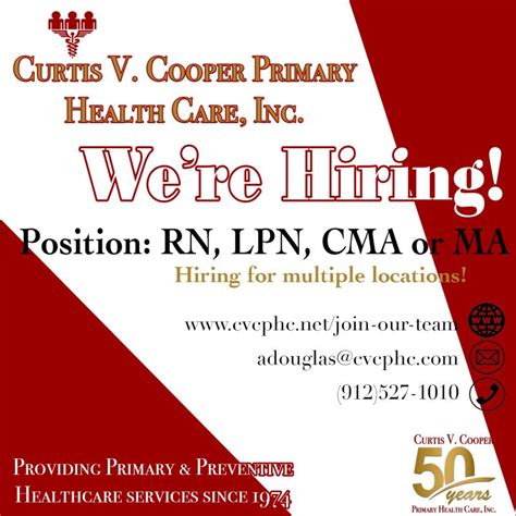 Curtis V Cooper Primary Health Care