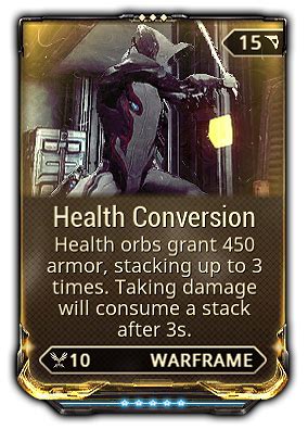 Health Conversion Warframe
