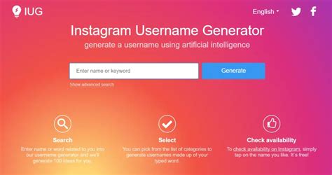 Instagram Username Generator AI: Perfect Unique Names