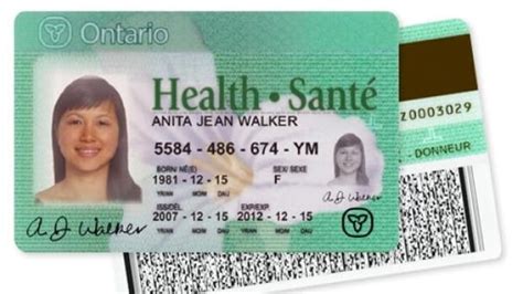 Is Health Card Valid Id Ontario