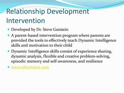 Unlocking Success with Relationship Development Intervention Strategies