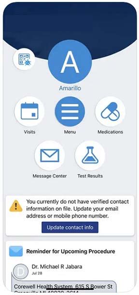 Spectrum Health My Chart