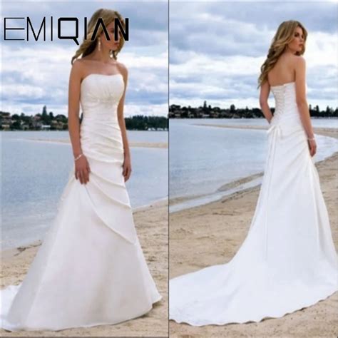 Strapless Beach Wedding Dress Ideas Revealed