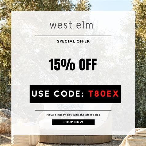 West Elm Coupon Code 2023: Score Big Savings Now